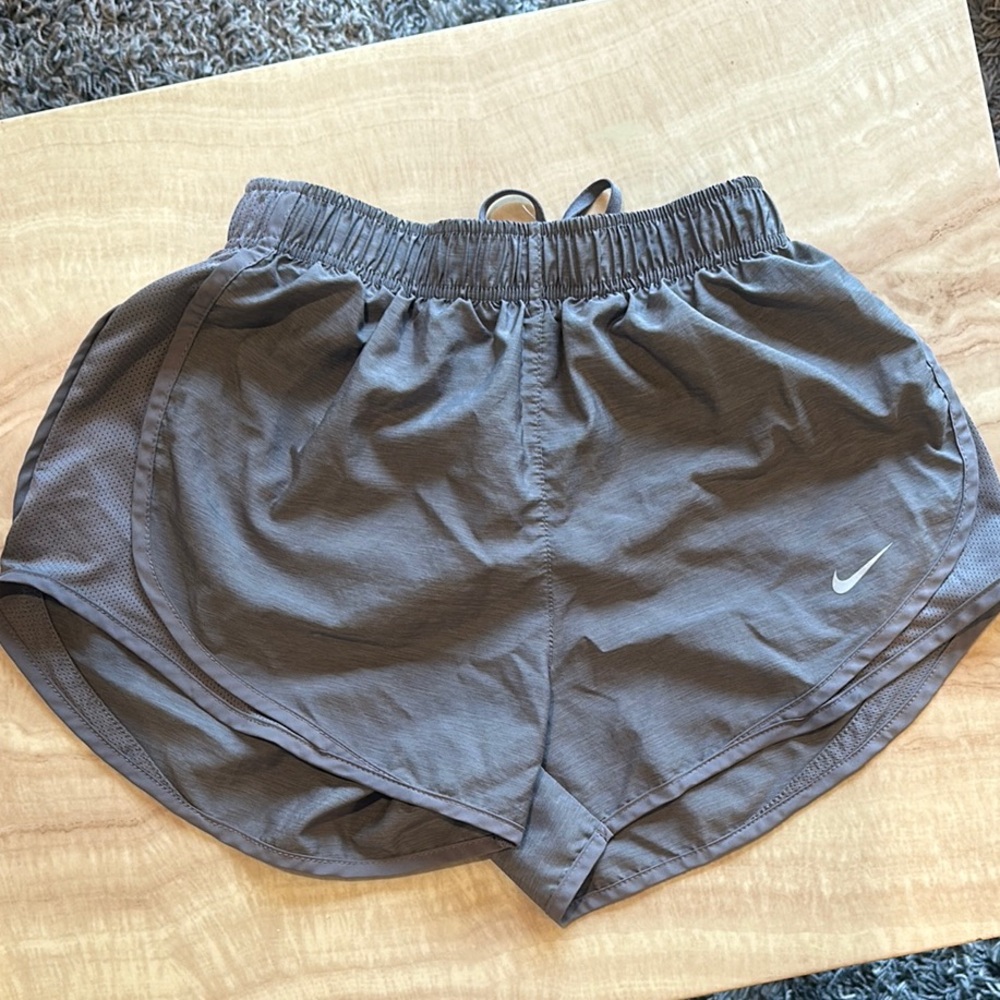 Nike Gray Athletic Shorts Lightweight Performance